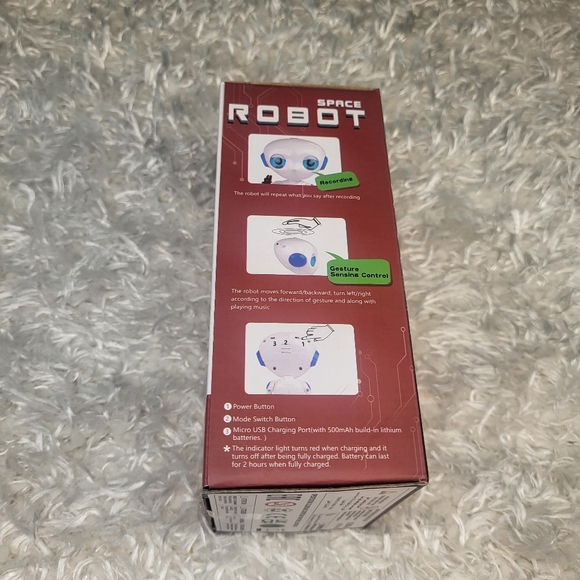 Space Robot Smart Robot Toy, 3 Control Modes, Flexible Joints - Picture 5 of 6